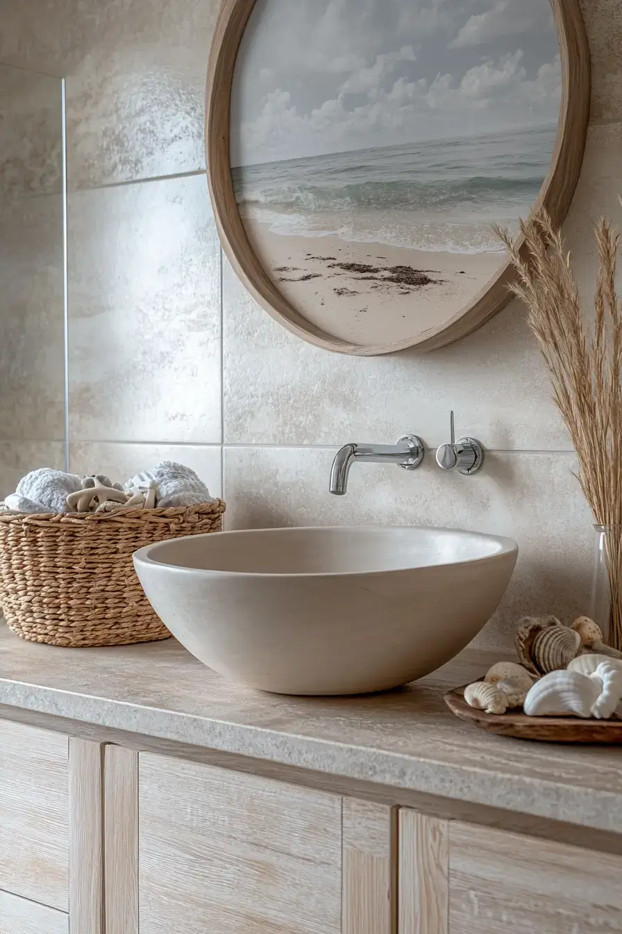 29 Ocean Themed Bathroom Ideas That Bring the Shore Indoors