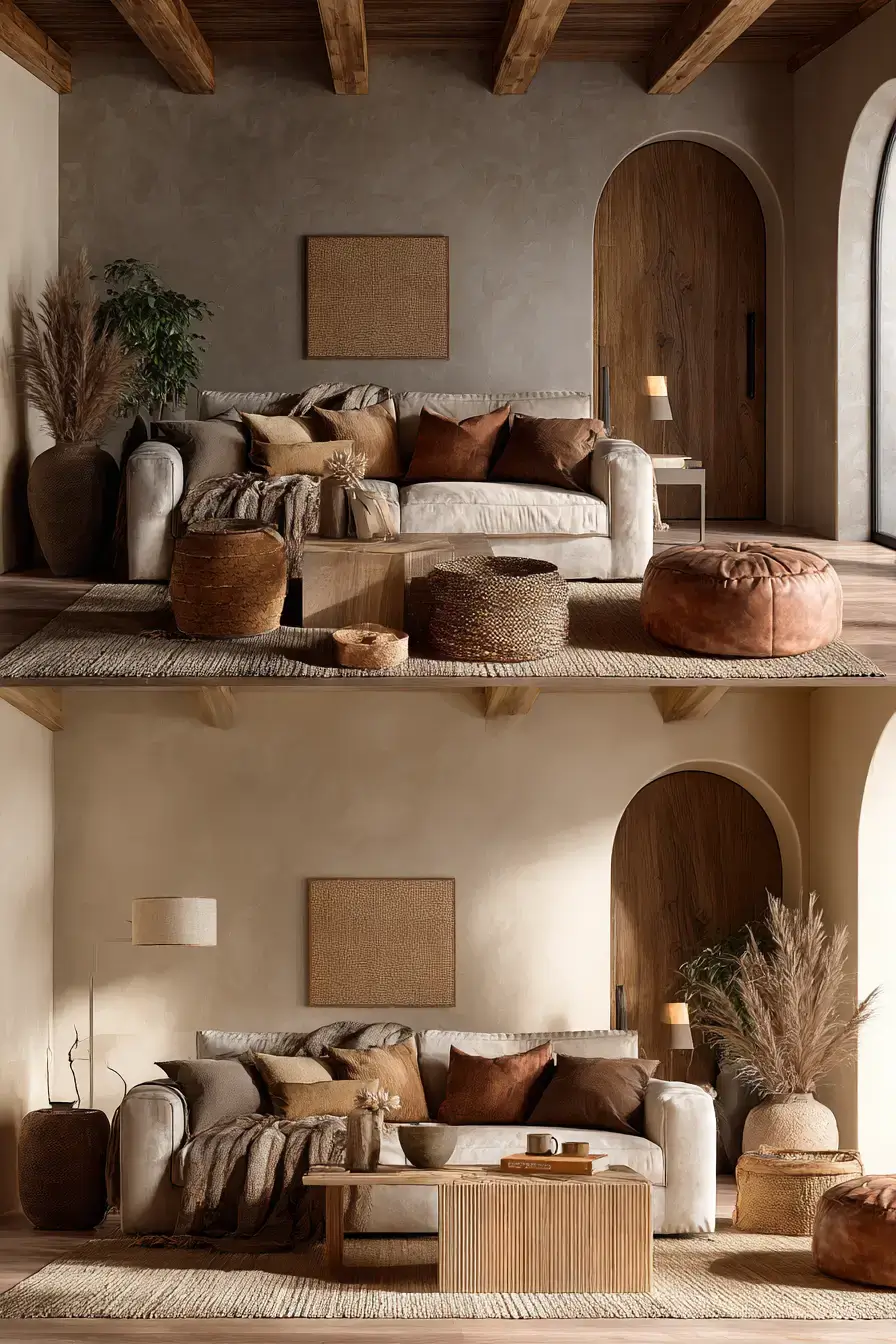 29 Warm Earthy Living Room Ideas Grounded in Real Materials 29 Warm Earthy Living Room Ideas Grounded in Real Materials