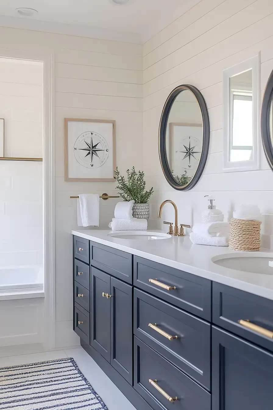 29 Ocean Themed Bathroom Ideas That Bring the Shore Indoors