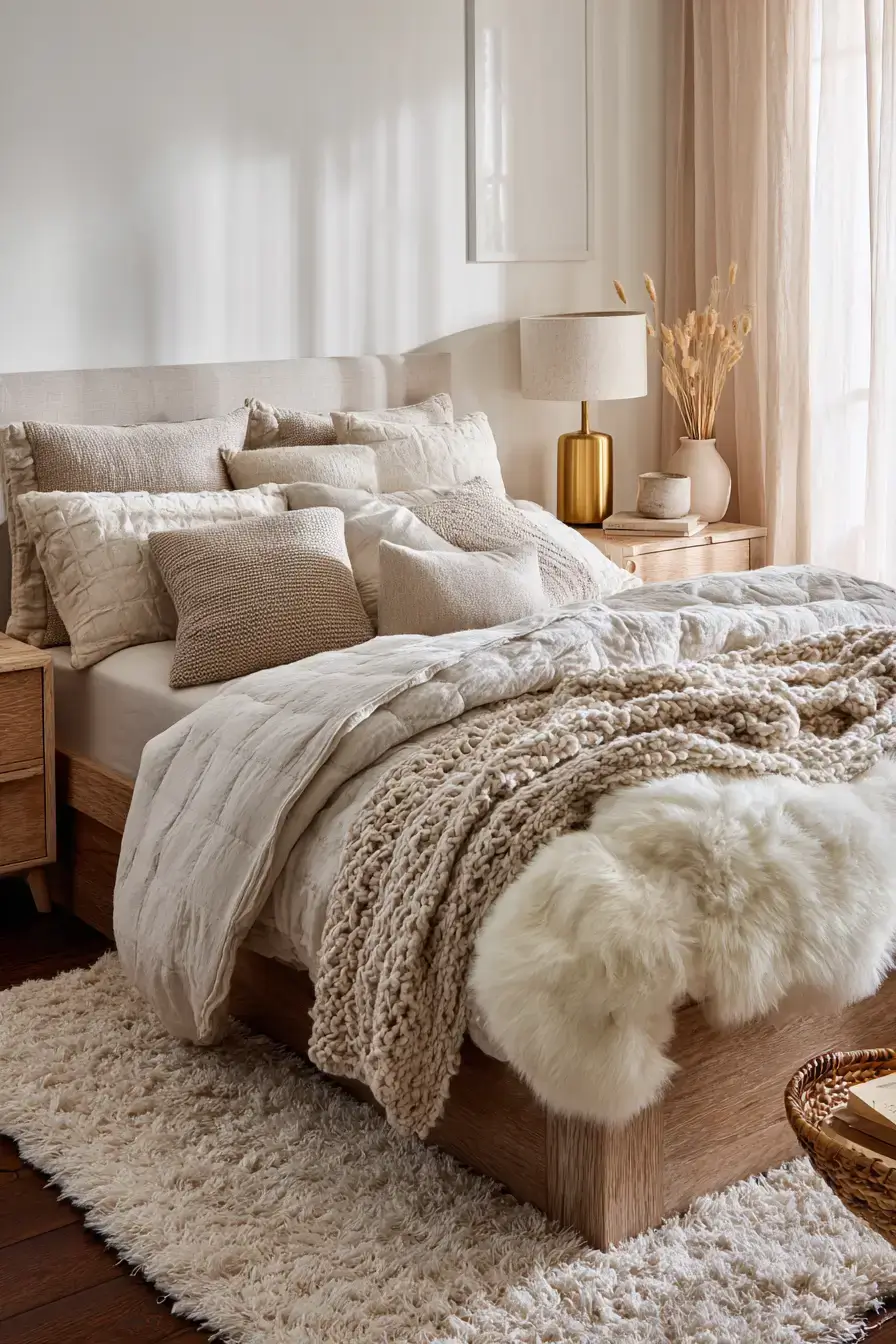 29 Warm Bedroom Ideas That Make the Cold Mornings Easier