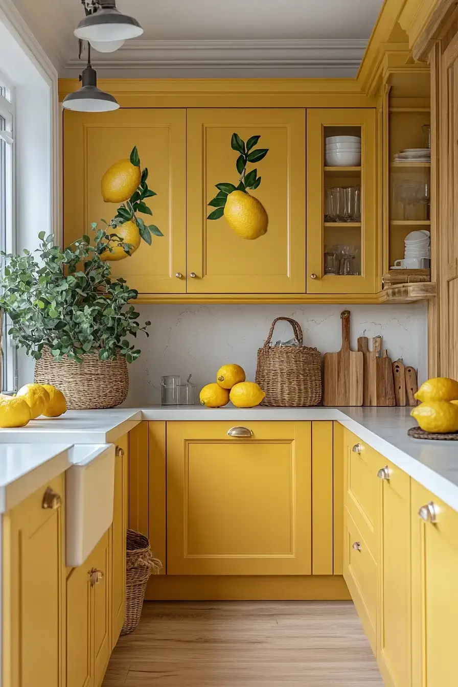 29 Lemon Themed Kitchen Ideas for a Bright, Cheerful Space