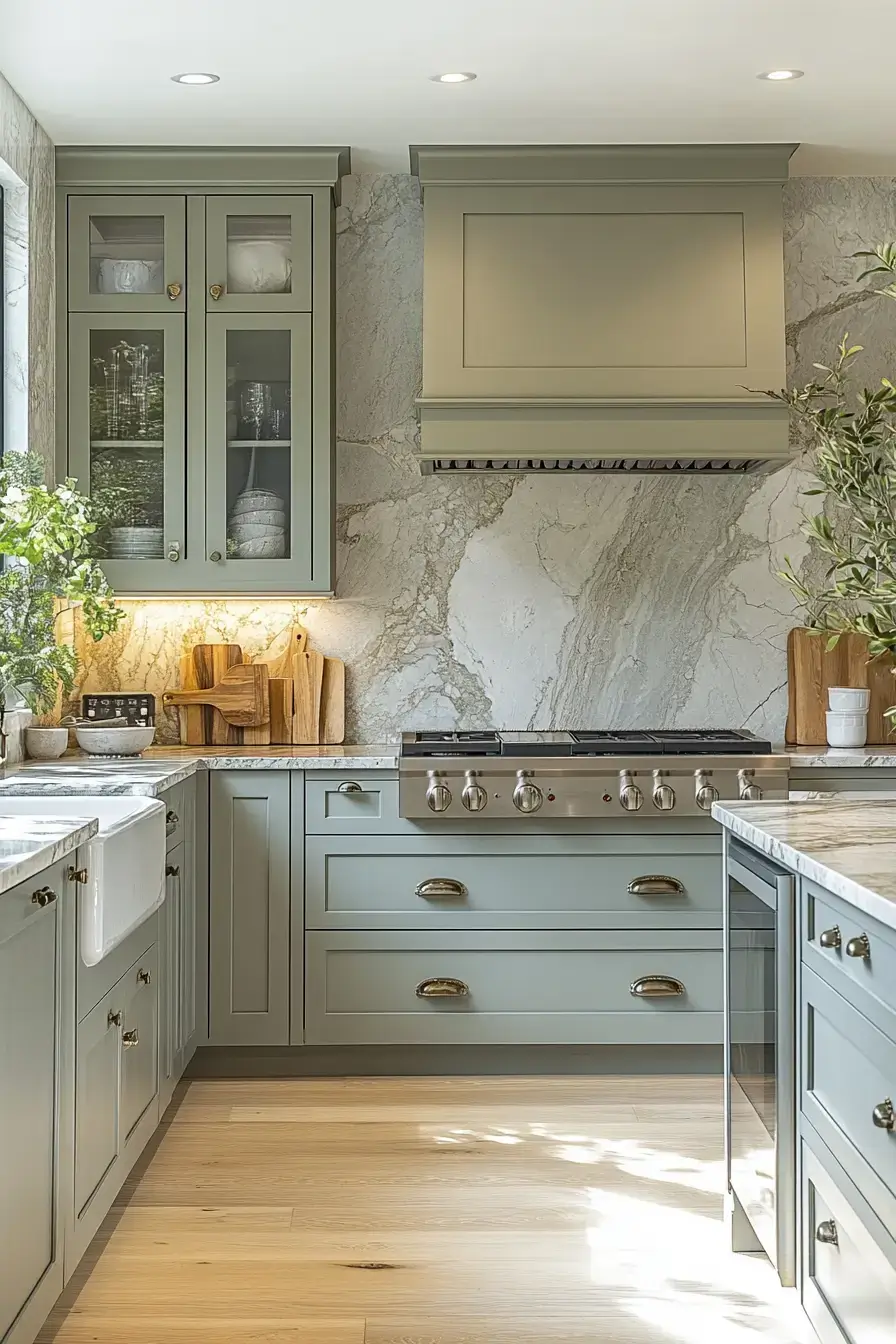 29 Sage Kitchen Cabinets Ideas for a Quiet, Real Kitchen