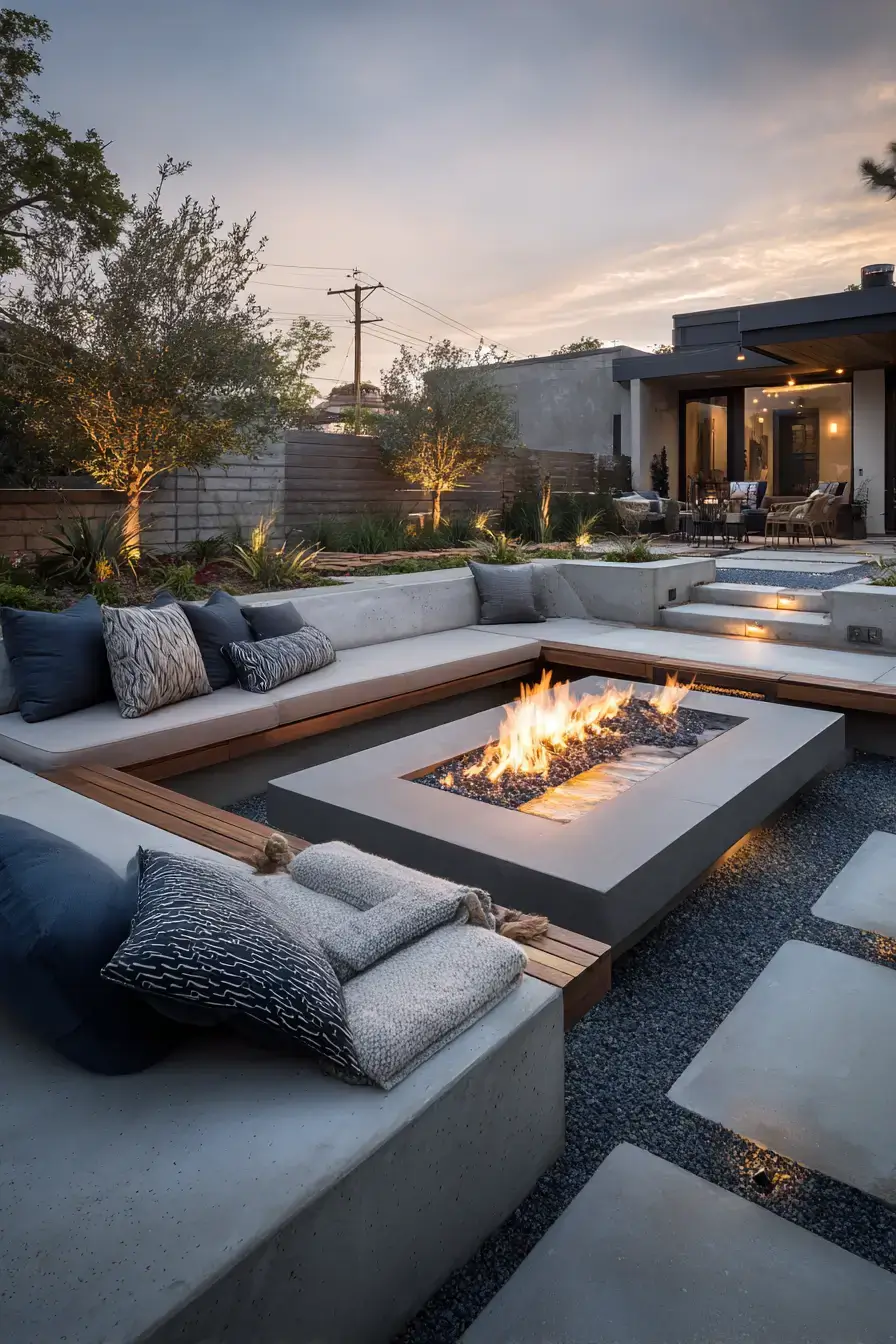 29 Fire Pit Ideas for a Backyard on a Budget With a Steel Bowl