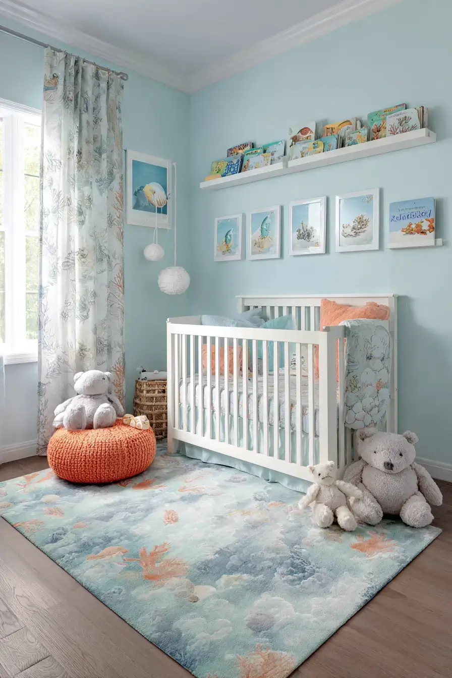 29 Ocean Themed Nursery Ideas for a Calm, Soothing Room