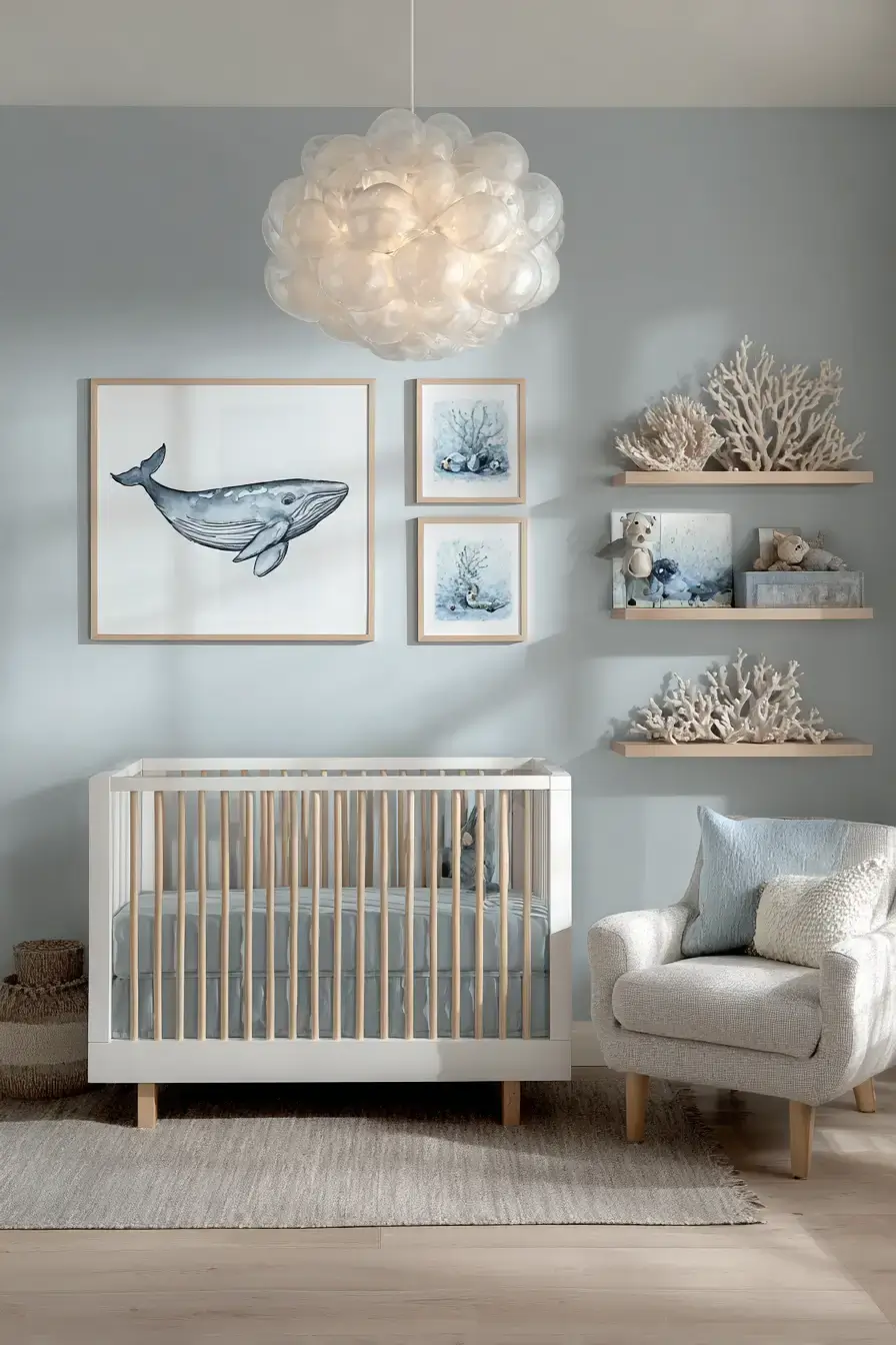 29 Ocean Themed Nursery Ideas for a Calm, Soothing Room