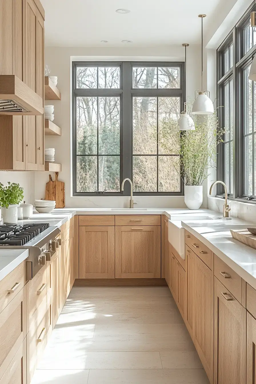 29 Stained Kitchen Cabinets Ideas That Let the Grain Do the Talking stained kitchen cabinets