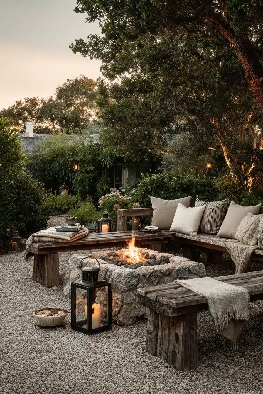 29 Fire Pit Ideas for a Backyard on a Budget With a Steel Bowl