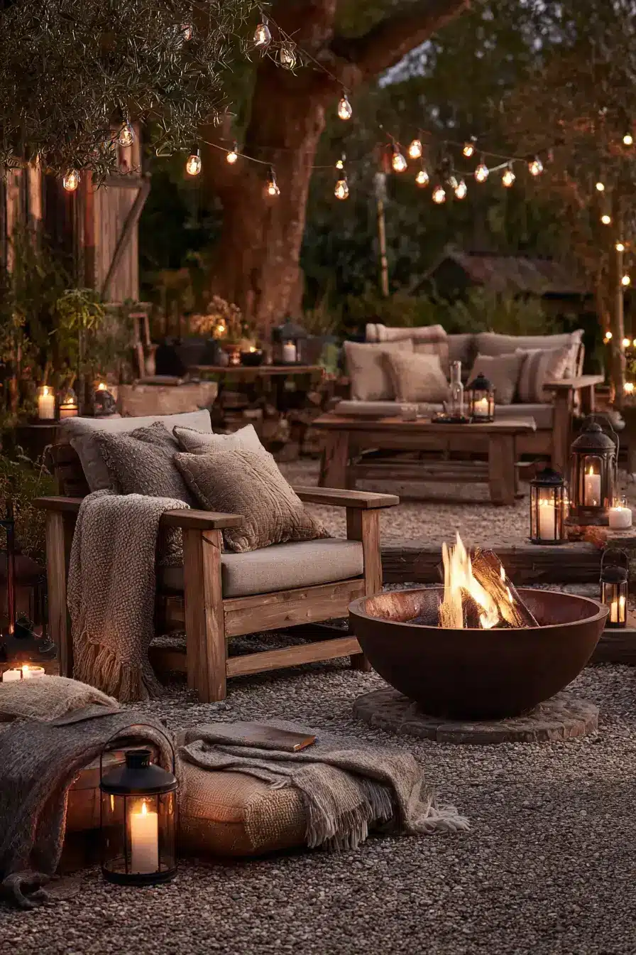 29 Fire Pit Ideas for a Backyard on a Budget With a Steel Bowl