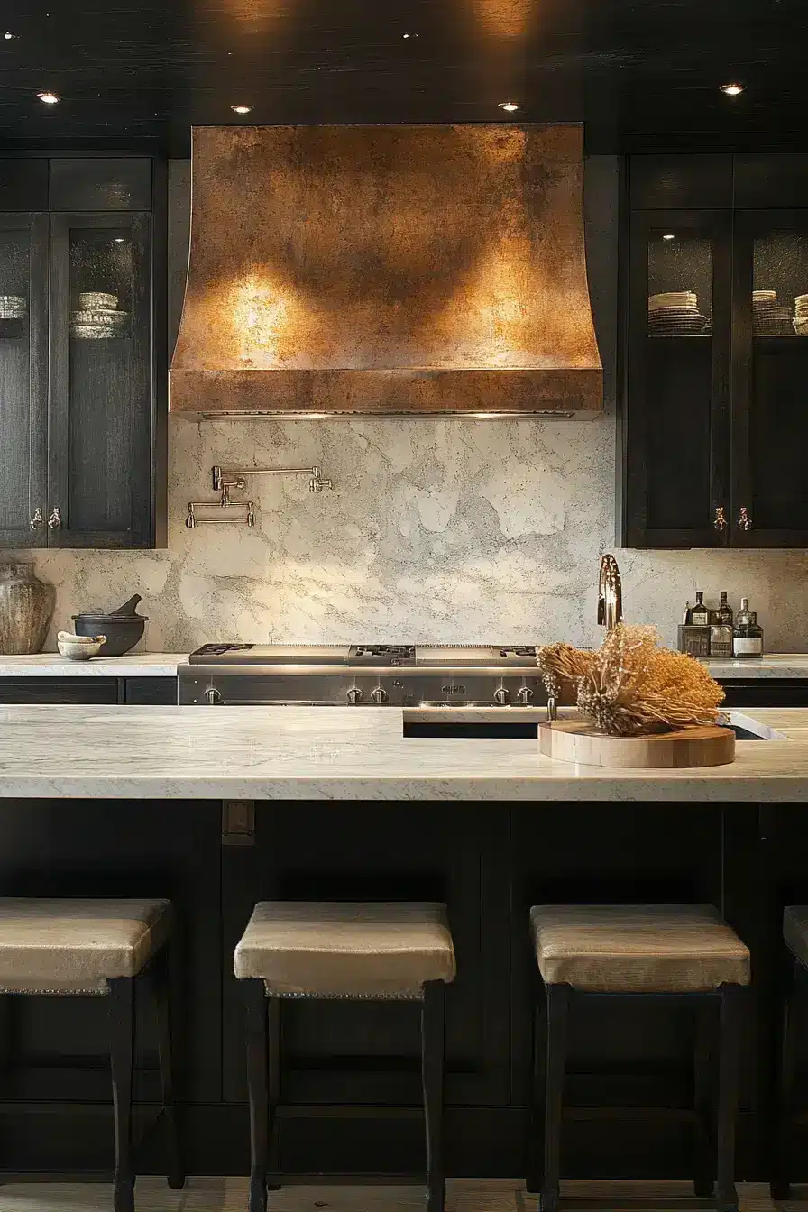 29 Two Tone Kitchen Cabinets Ideas with an Olive and White Split