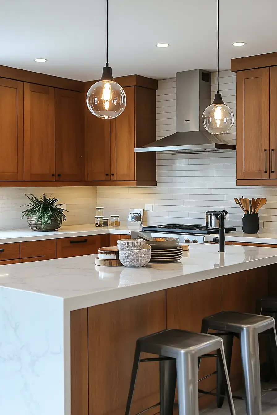 29 Stained Kitchen Cabinets Ideas That Let the Grain Do the Talking stained kitchen cabinets