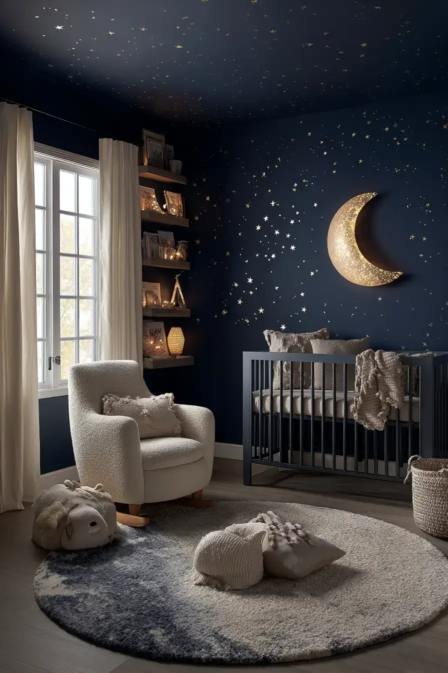 29 Space Themed Nursery Ideas a Little One Will Stargaze Over