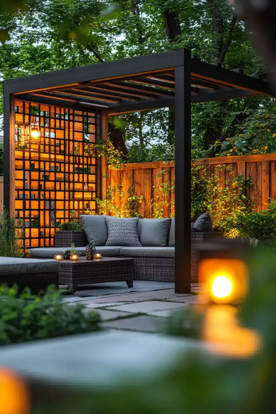 29 Backyard Fence Ideas with a Built-In Planter