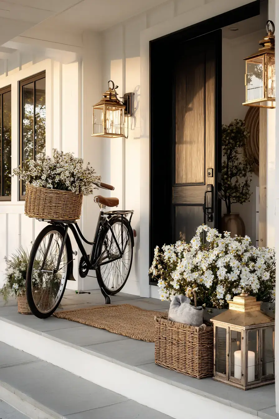 29 Bicycle Yard Decor Ideas for a Front Garden With Charm