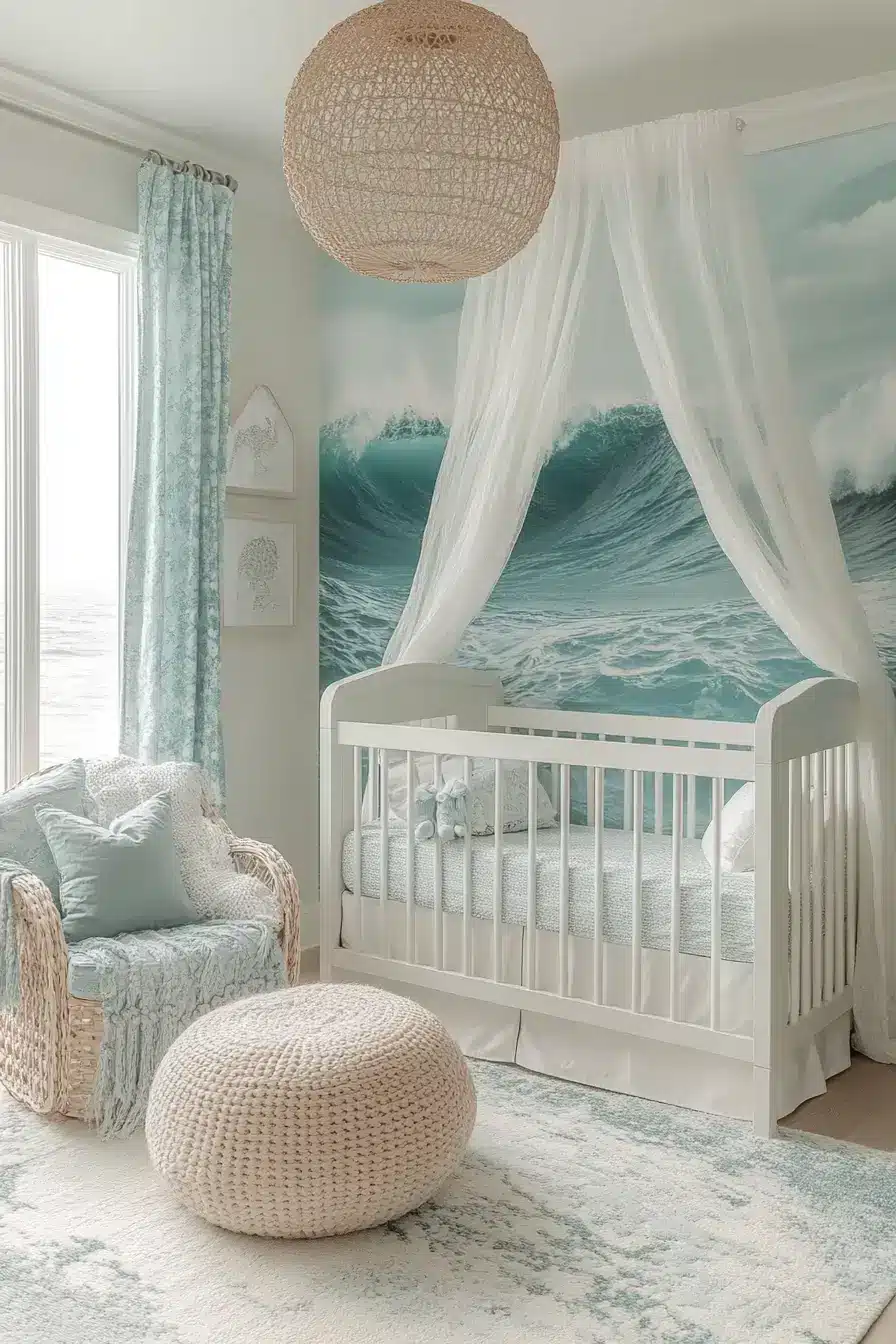 29 Ocean Themed Nursery Ideas for a Calm, Soothing Room