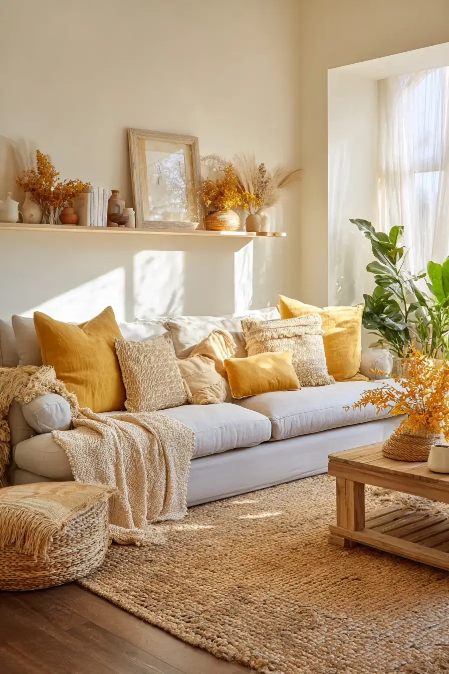 29 Warm Boho Living Room Ideas That Skip the Clichés