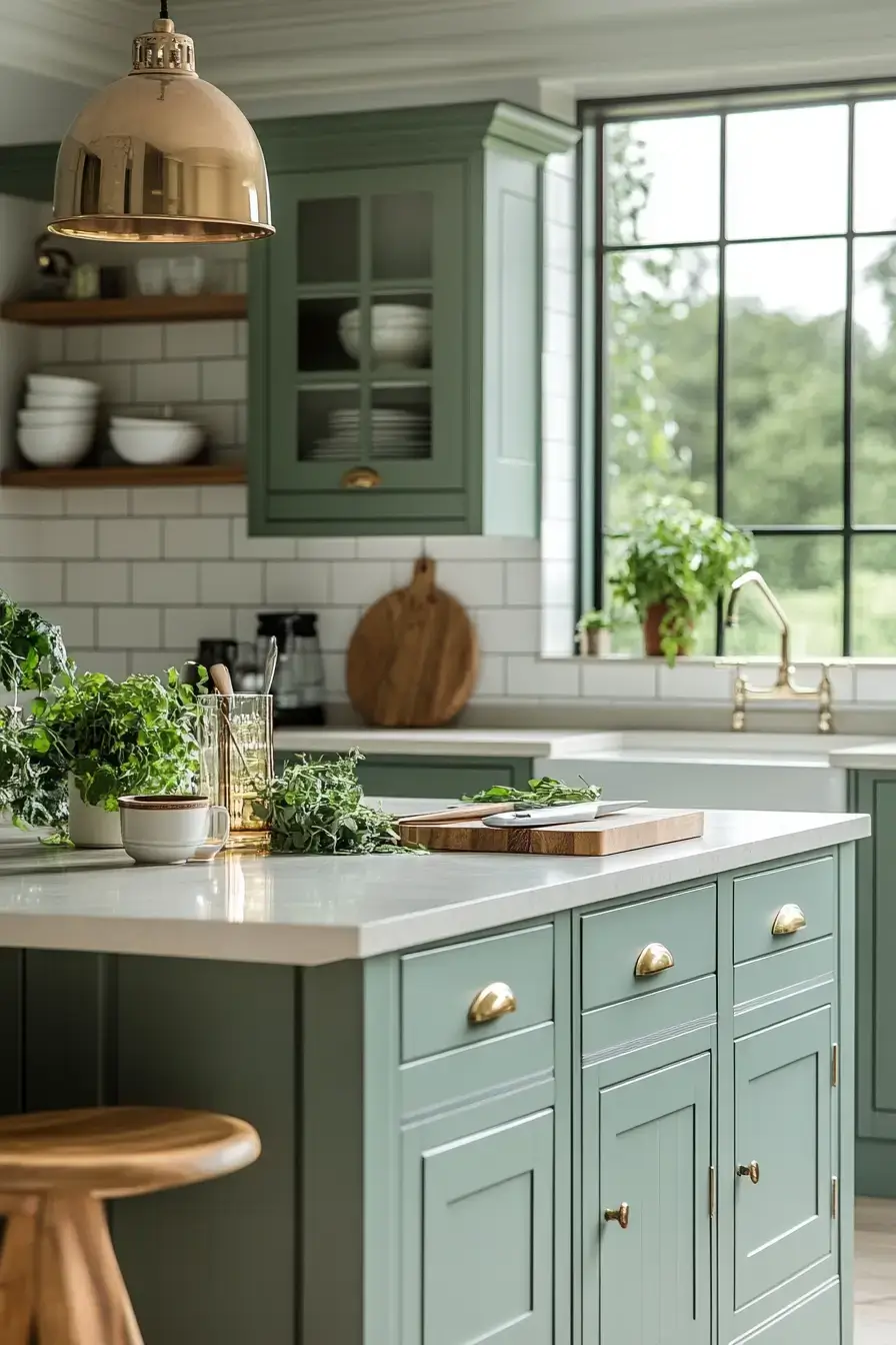 29 Sage Kitchen Cabinets Ideas for a Quiet, Real Kitchen