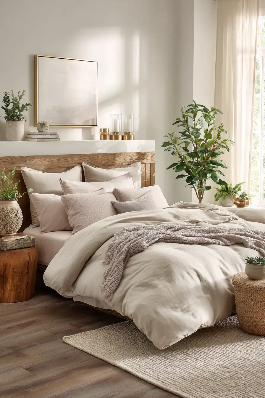 29 Warm Beige Bedroom Ideas for a Room That Calms You Down