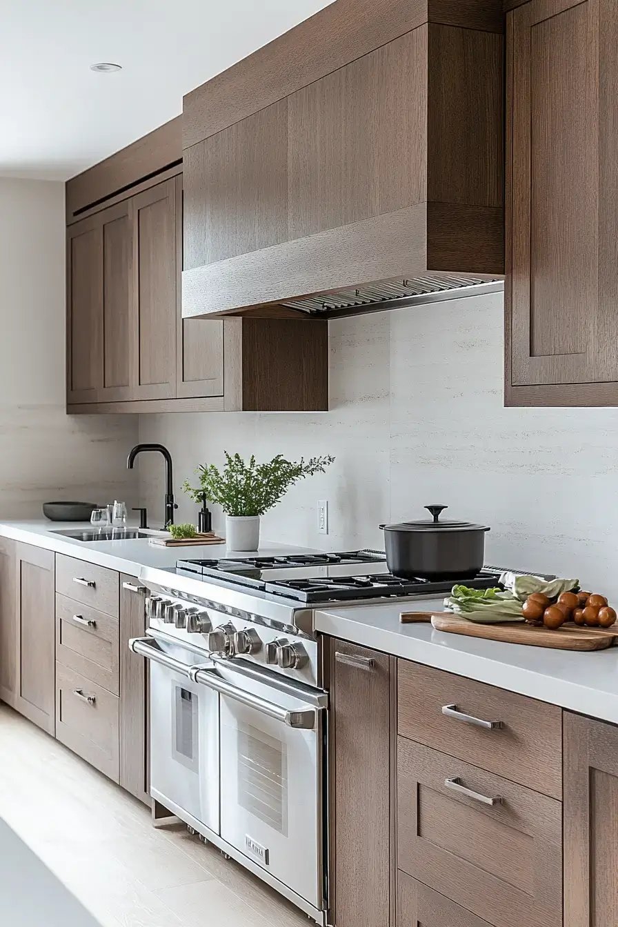 29 Stained Kitchen Cabinets Ideas That Let the Grain Do the Talking stained kitchen cabinets