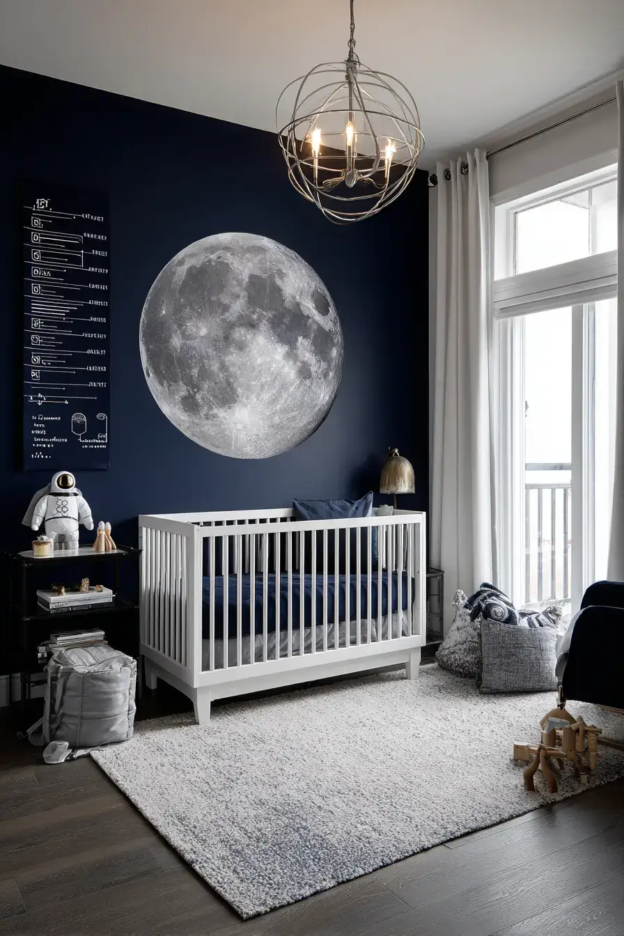 29 Space Themed Nursery Ideas a Little One Will Stargaze Over