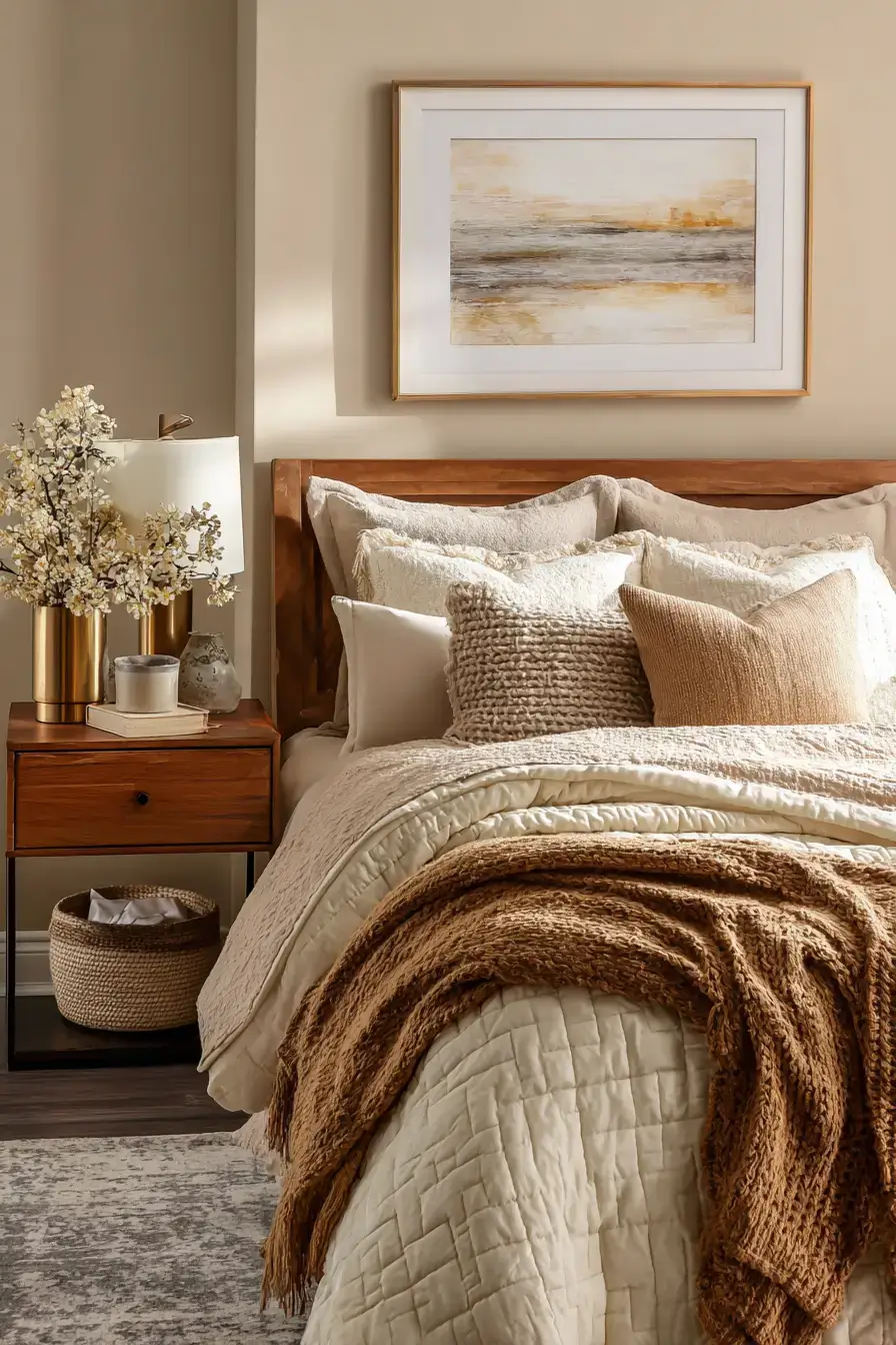 29 Warm Bedroom Ideas That Make the Cold Mornings Easier