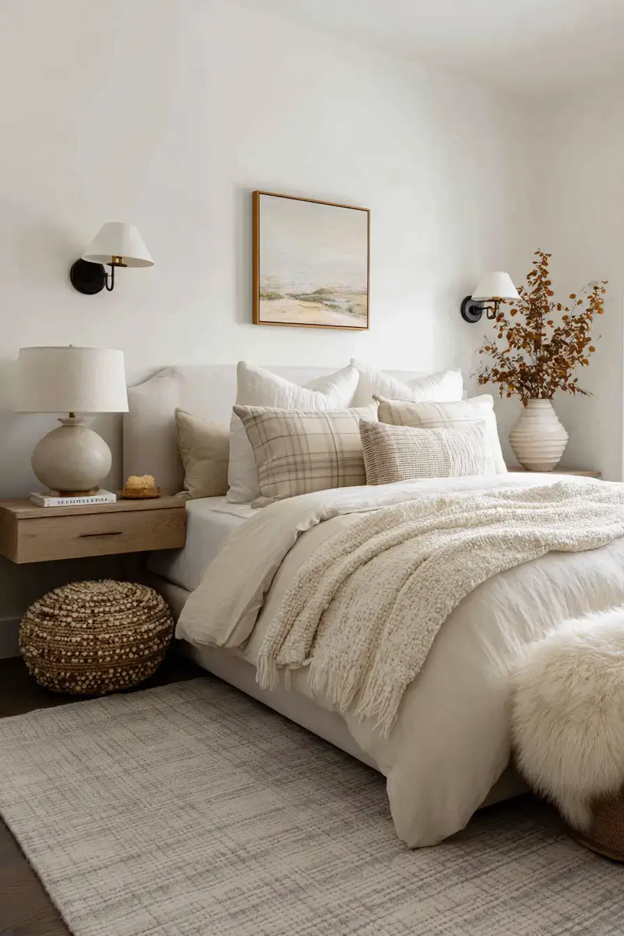 29 Warm Cozy Bedroom Ideas for the Nights That Run Long