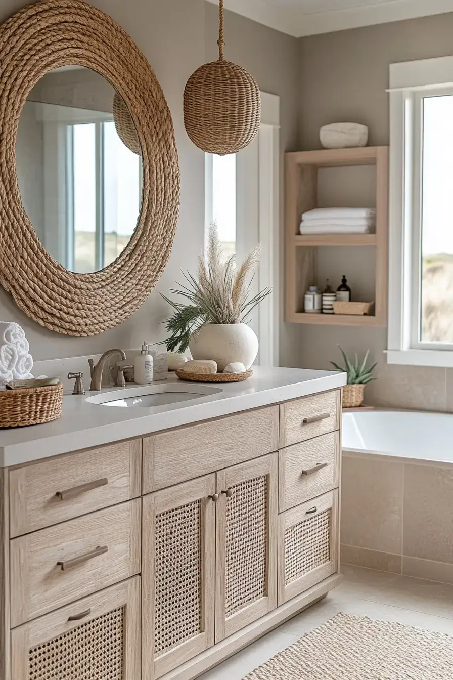 29 Ocean Themed Bathroom Ideas That Bring the Shore Indoors