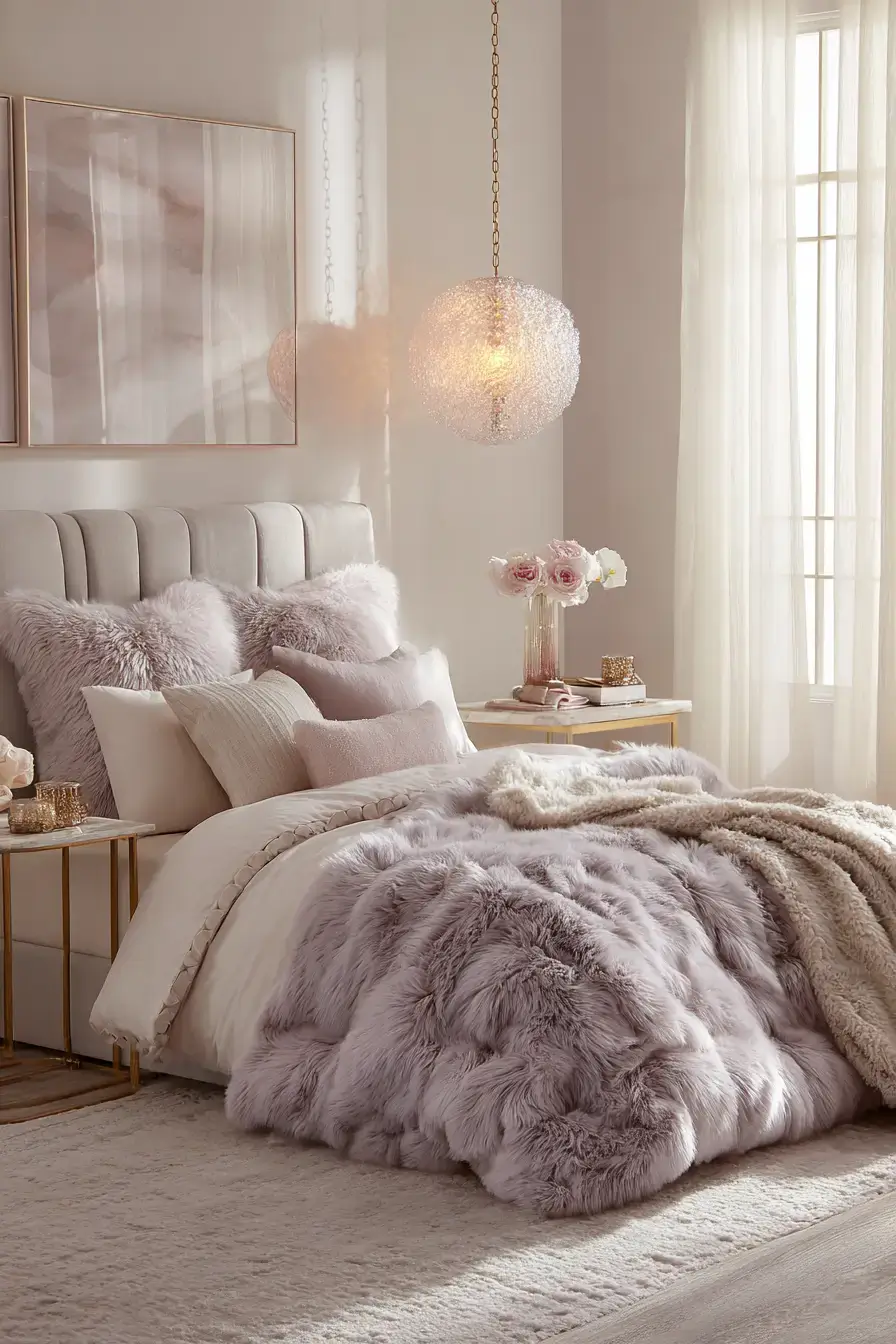 29 Purple Room Decor Ideas with a Plum Accent Wall