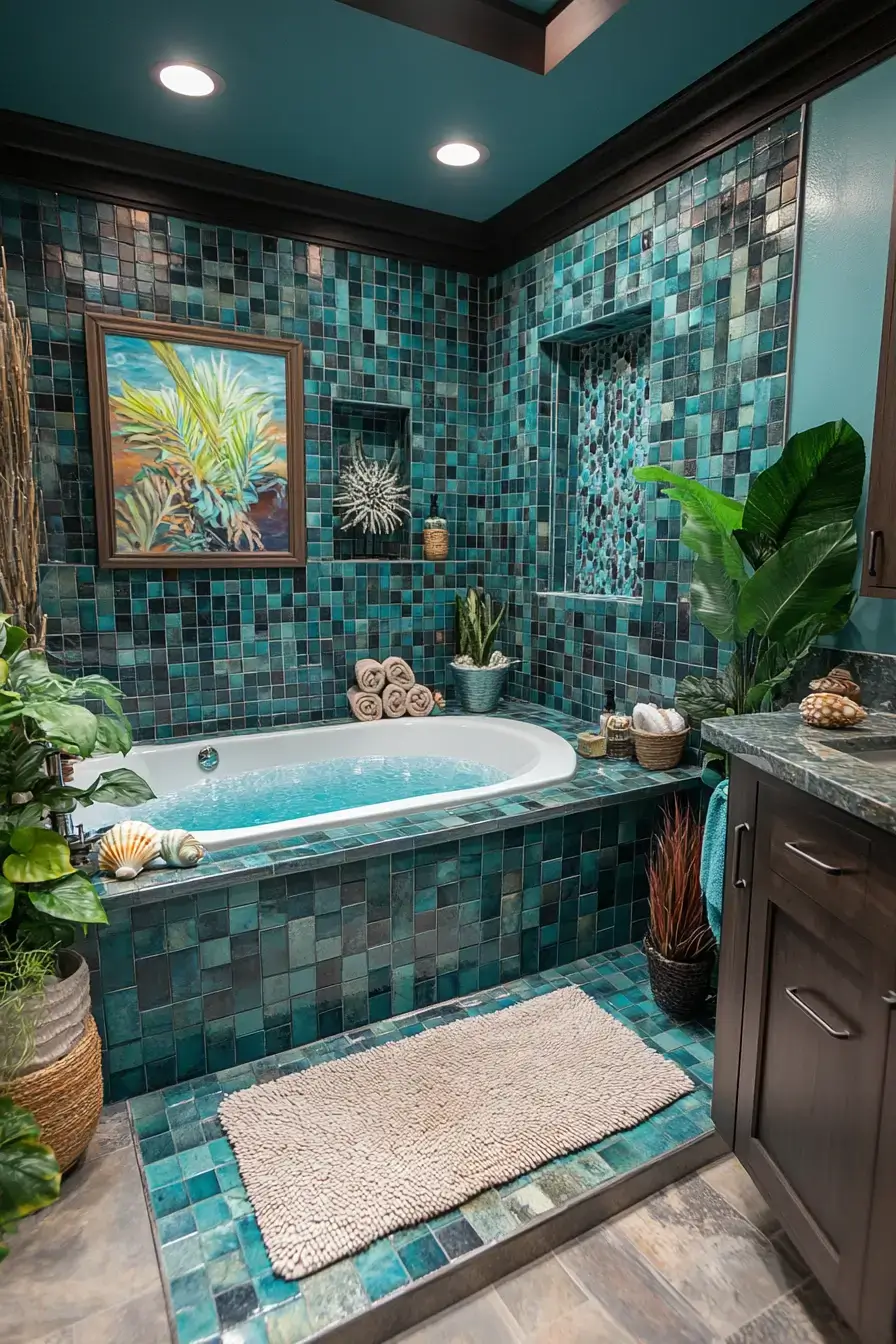 29 Ocean Themed Bathroom Ideas That Bring the Shore Indoors