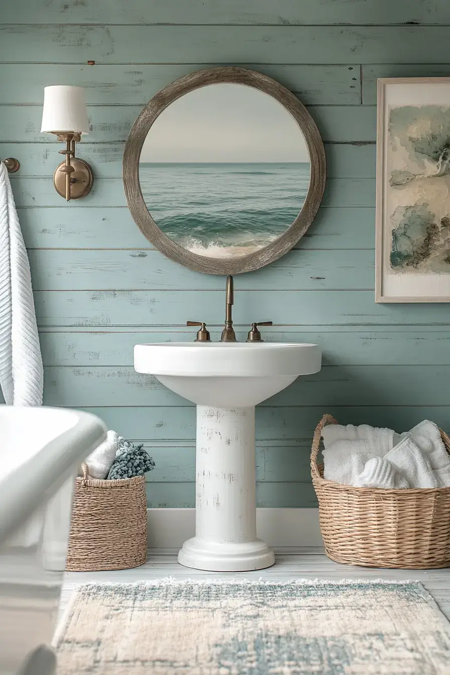 29 Ocean Themed Bathroom Ideas That Bring the Shore Indoors