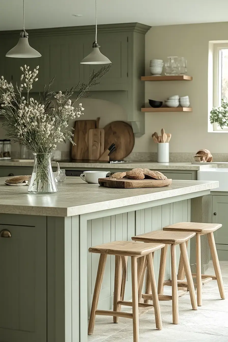 29 Sage Kitchen Cabinets Ideas for a Quiet, Real Kitchen