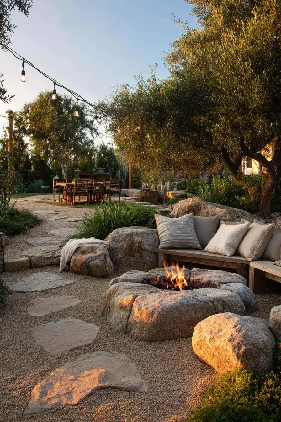 29 Fire Pit Ideas for a Backyard on a Budget With a Steel Bowl