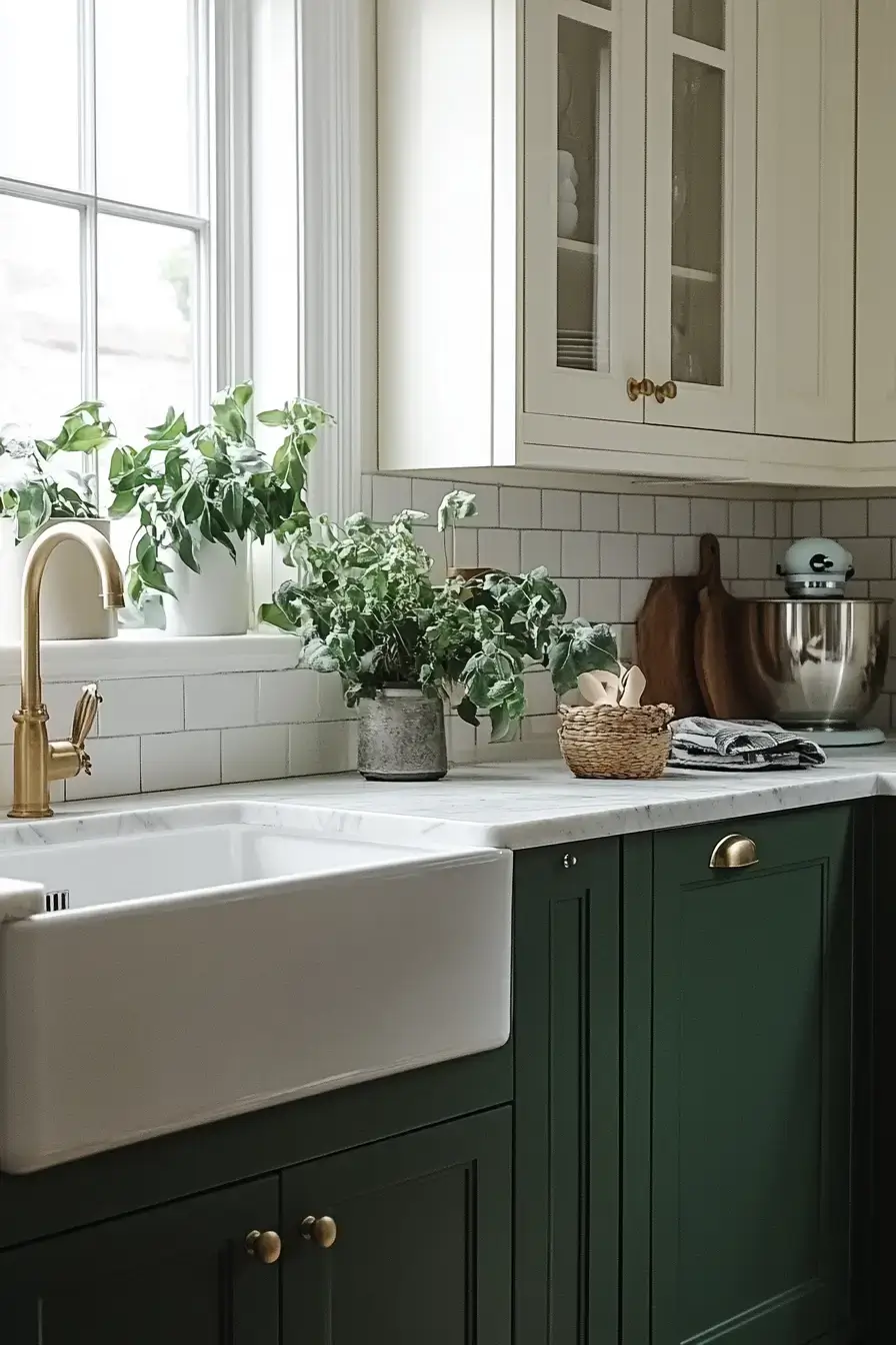 29 Two Toned Kitchen Cabinets Ideas with a Charcoal Base