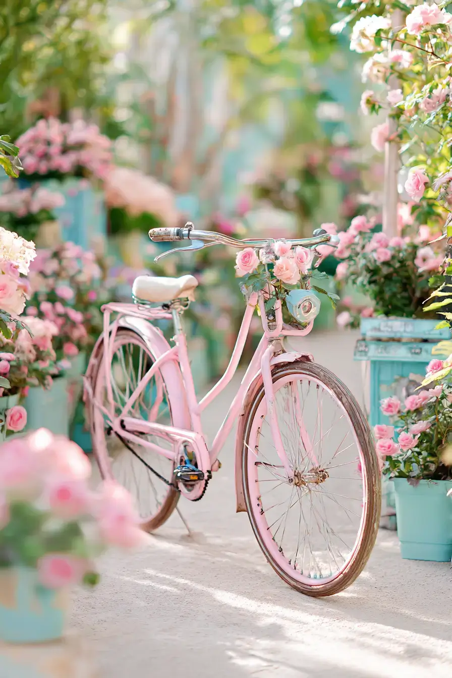 29 Bicycle Yard Decor Ideas for a Front Garden With Charm