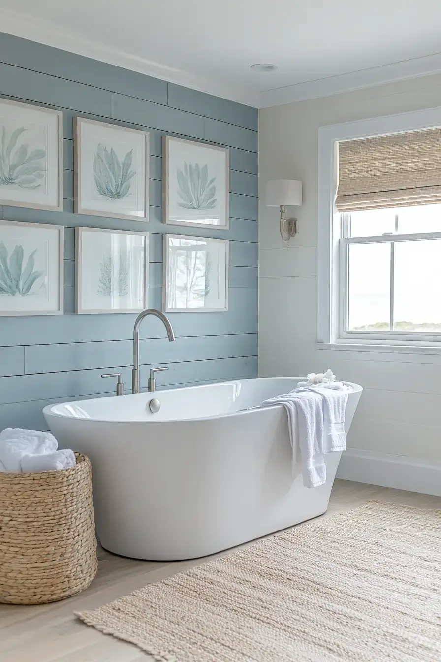 29 Beachy Bathroom Ideas That Keep the Salt-Air Feeling
