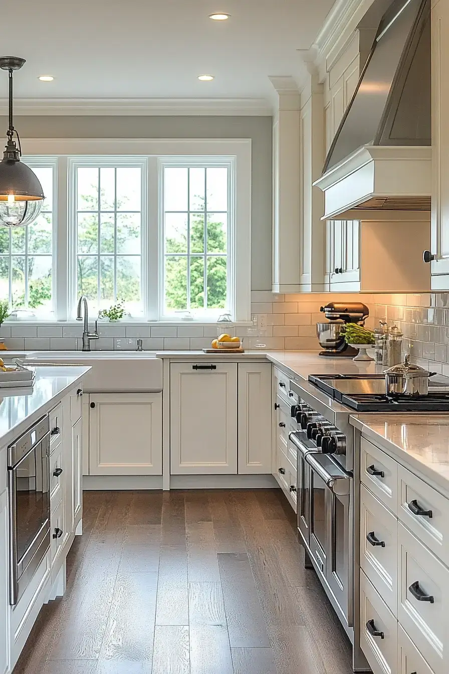 29 White Kitchen Cabinets Ideas That Stay Bright All Day