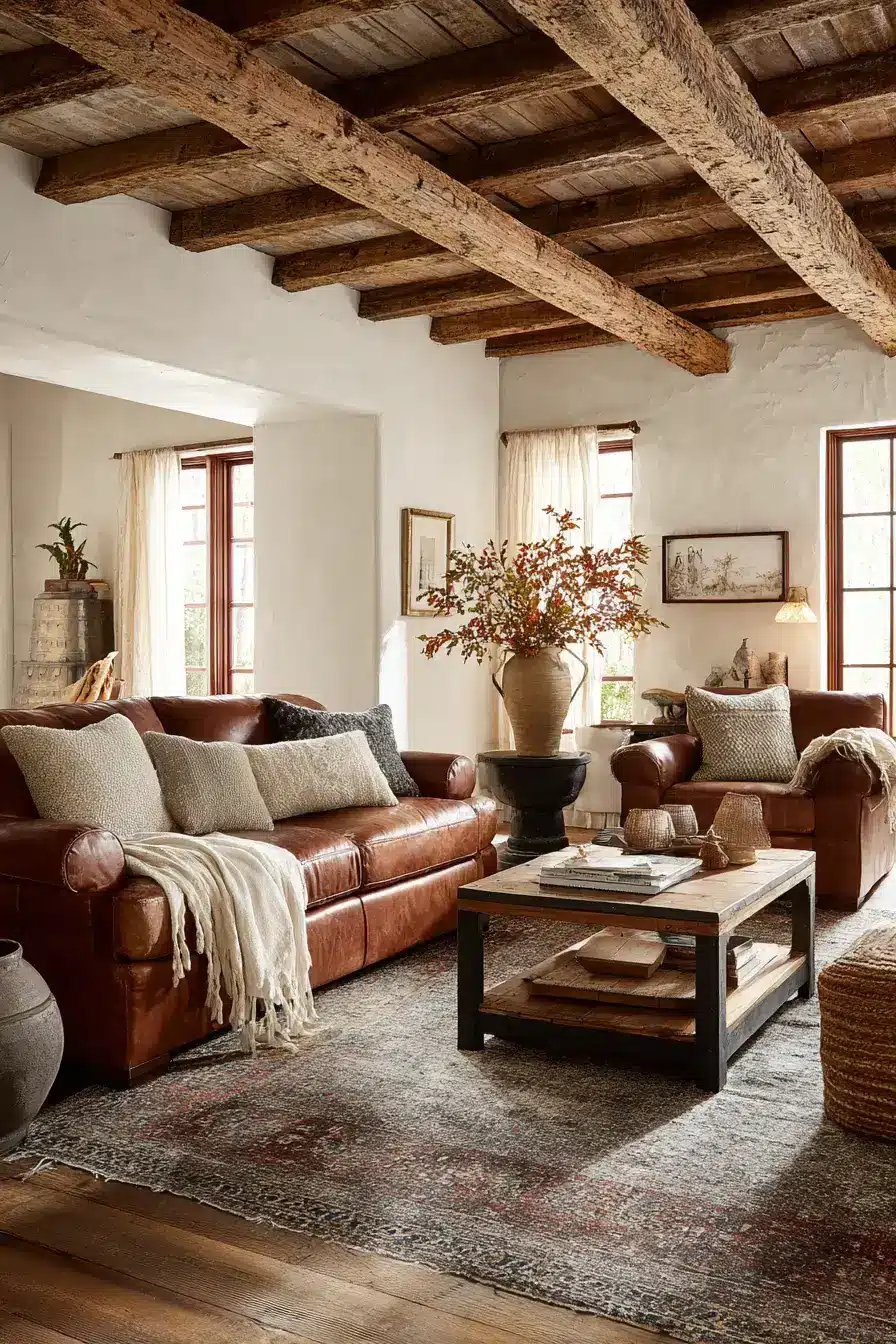 29 Warm Boho Living Room Ideas That Skip the Clichés