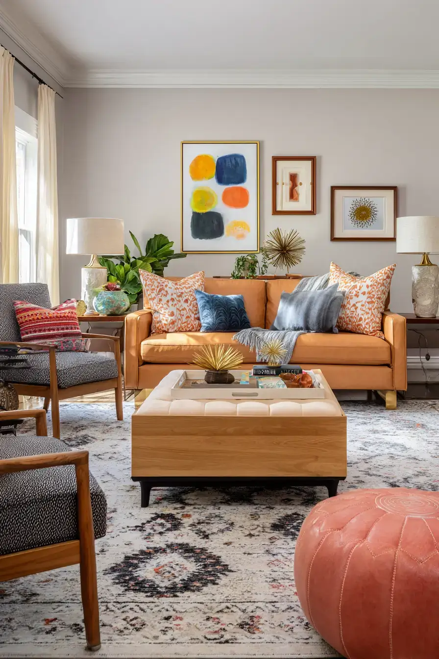 29 Eclectic Living Room Ideas That Look Like You, Not a Catalog