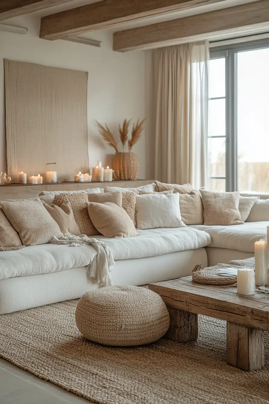 29 Warm Beige Living Room Ideas That Read Lived-In, Not Plain