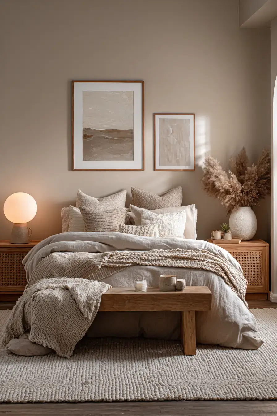 29 Warm Neutral Bedroom Ideas That Never Go Flat