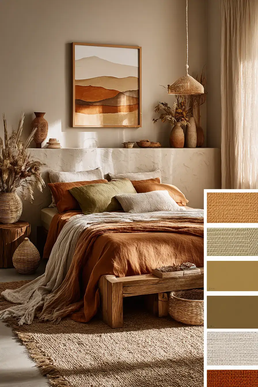 29 Nature Themed Bedroom Ideas That Keep the Outdoors Close