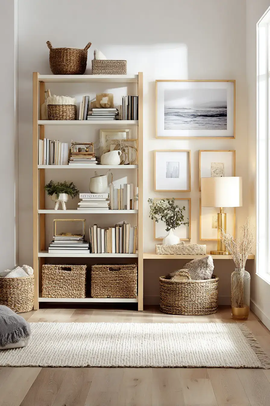 29 Bookshelves for Small Spaces That Free Up the Floor