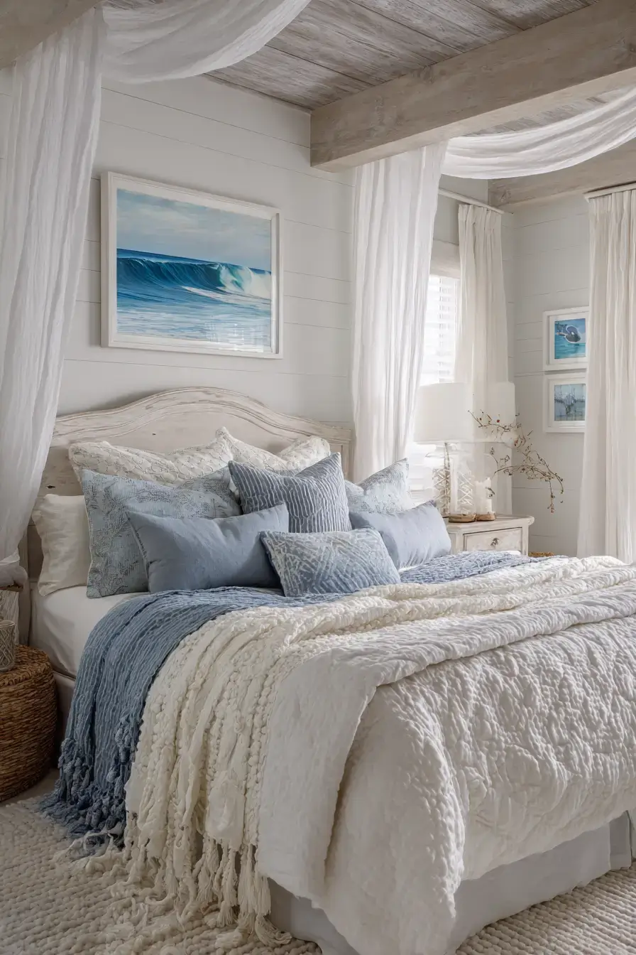 29 Beachy Bedroom Ideas for a Room That Breathes