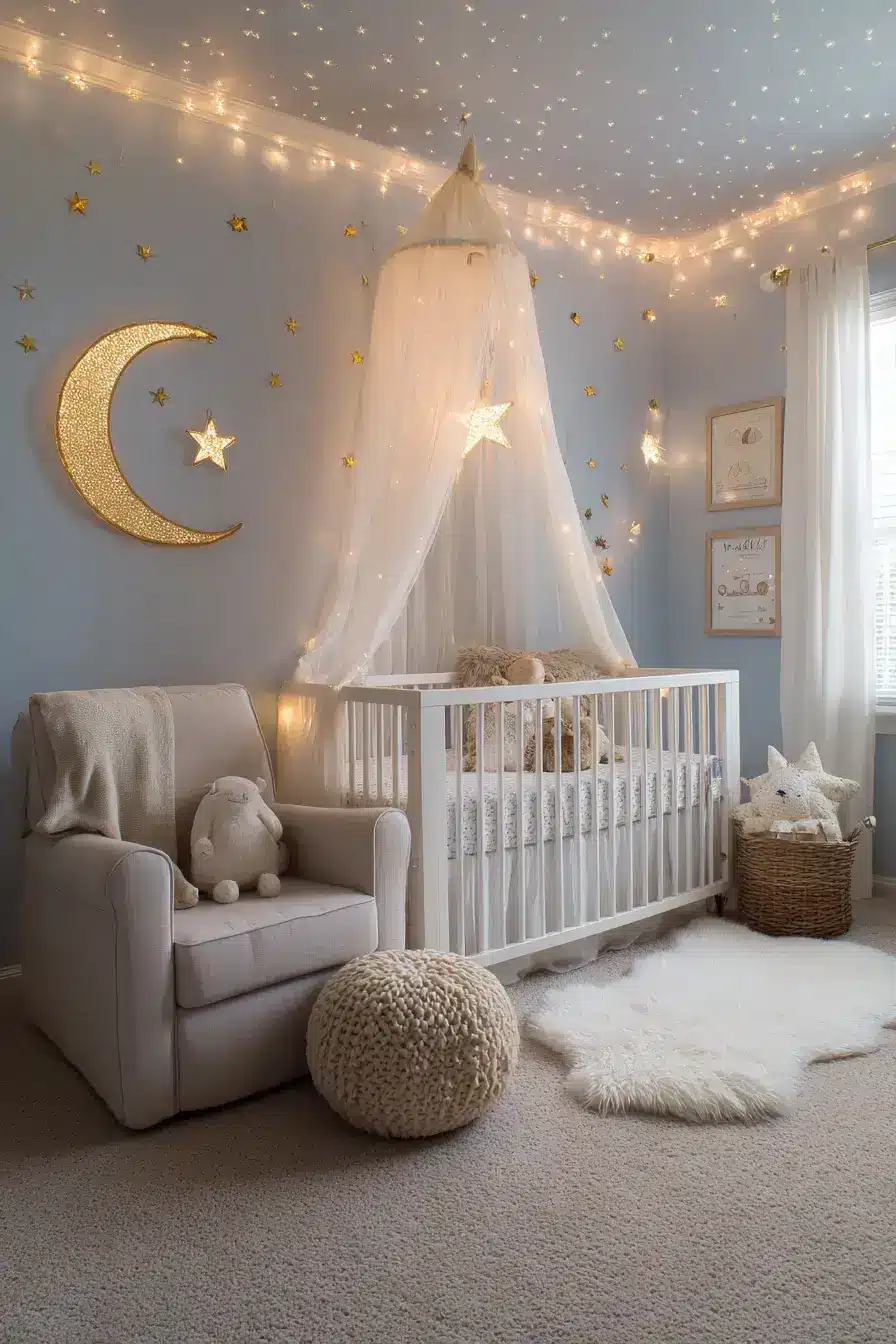 29 Space Themed Nursery Ideas a Little One Will Stargaze Over