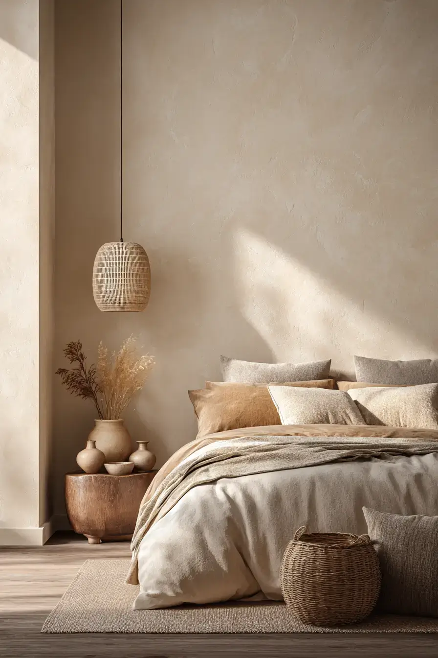 29 Warm Beige Bedroom Ideas for a Room That Calms You Down