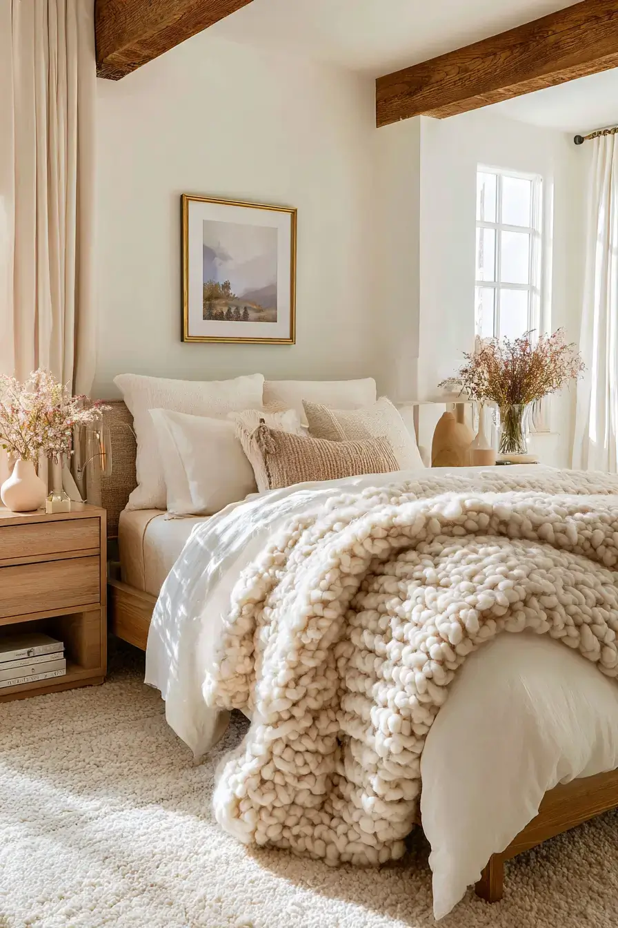 29 Warm Neutral Bedroom Ideas That Never Go Flat