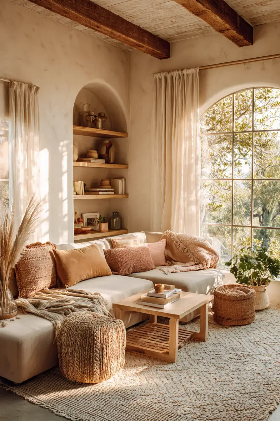 29 Warm Boho Living Room Ideas That Skip the Clichés