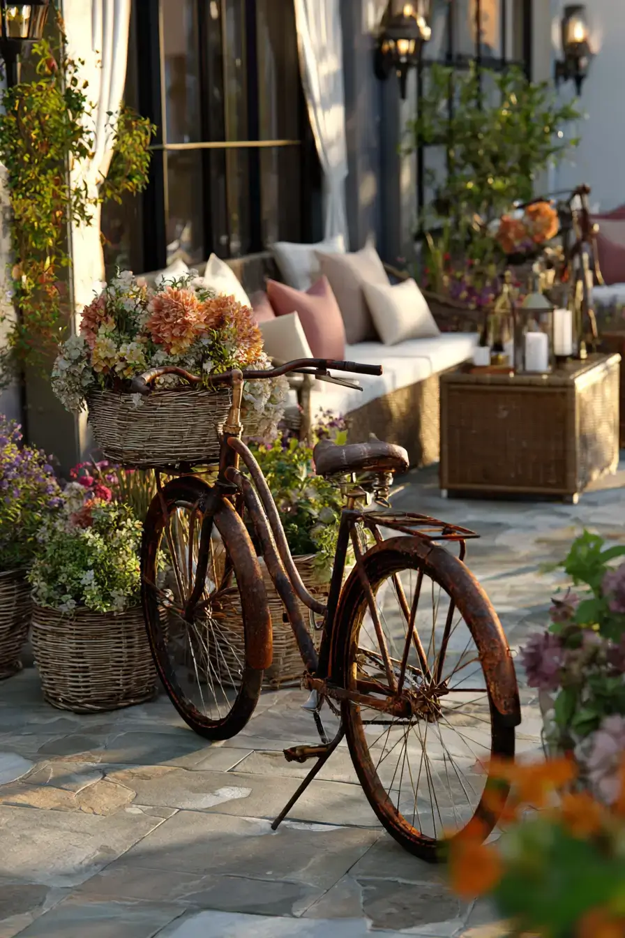29 Bicycle Yard Decor Ideas for a Front Garden With Charm