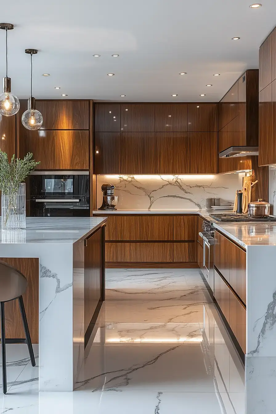 29 Stained Kitchen Cabinets Ideas That Let the Grain Do the Talking stained kitchen cabinets