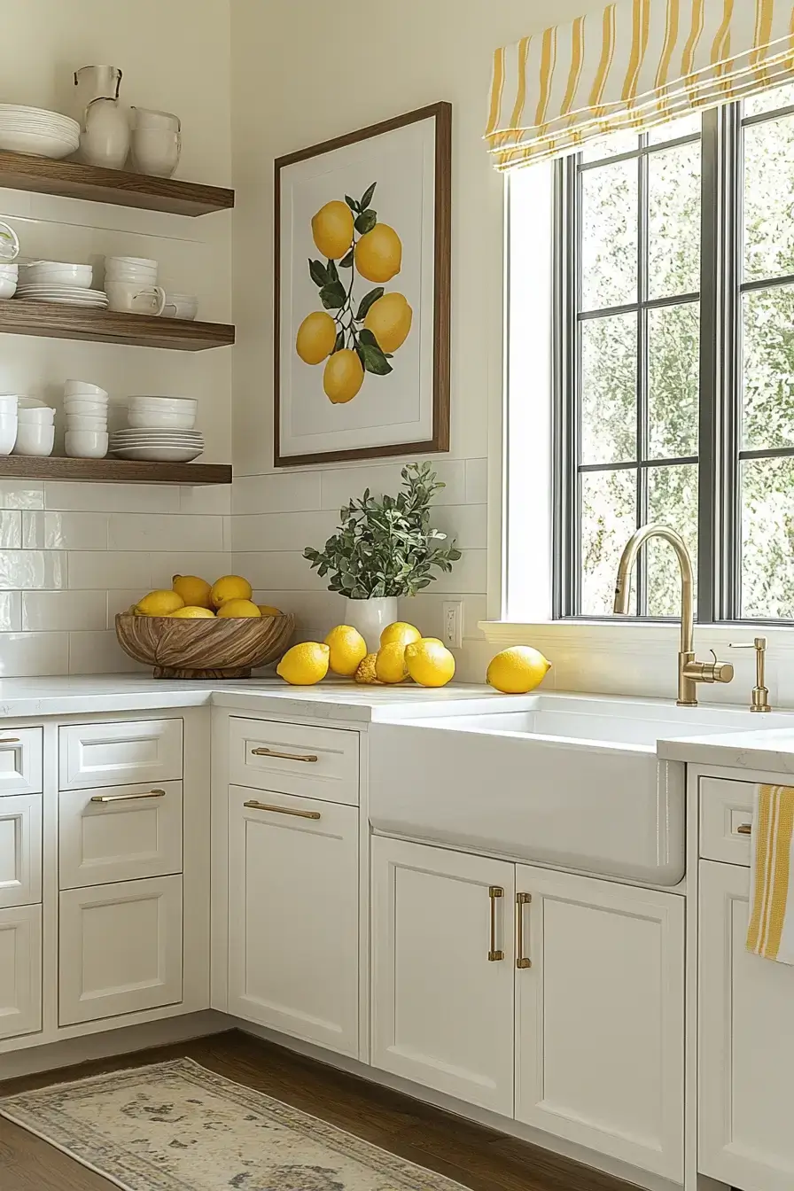 29 Lemon Themed Kitchen Ideas for a Bright, Cheerful Space