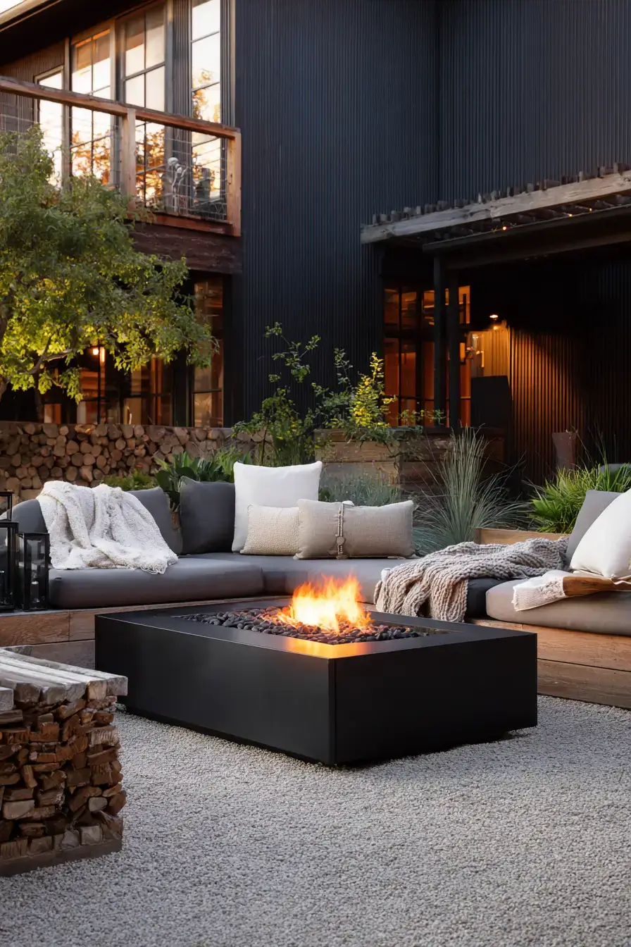 29 Fire Pit Ideas for a Backyard on a Budget With a Steel Bowl